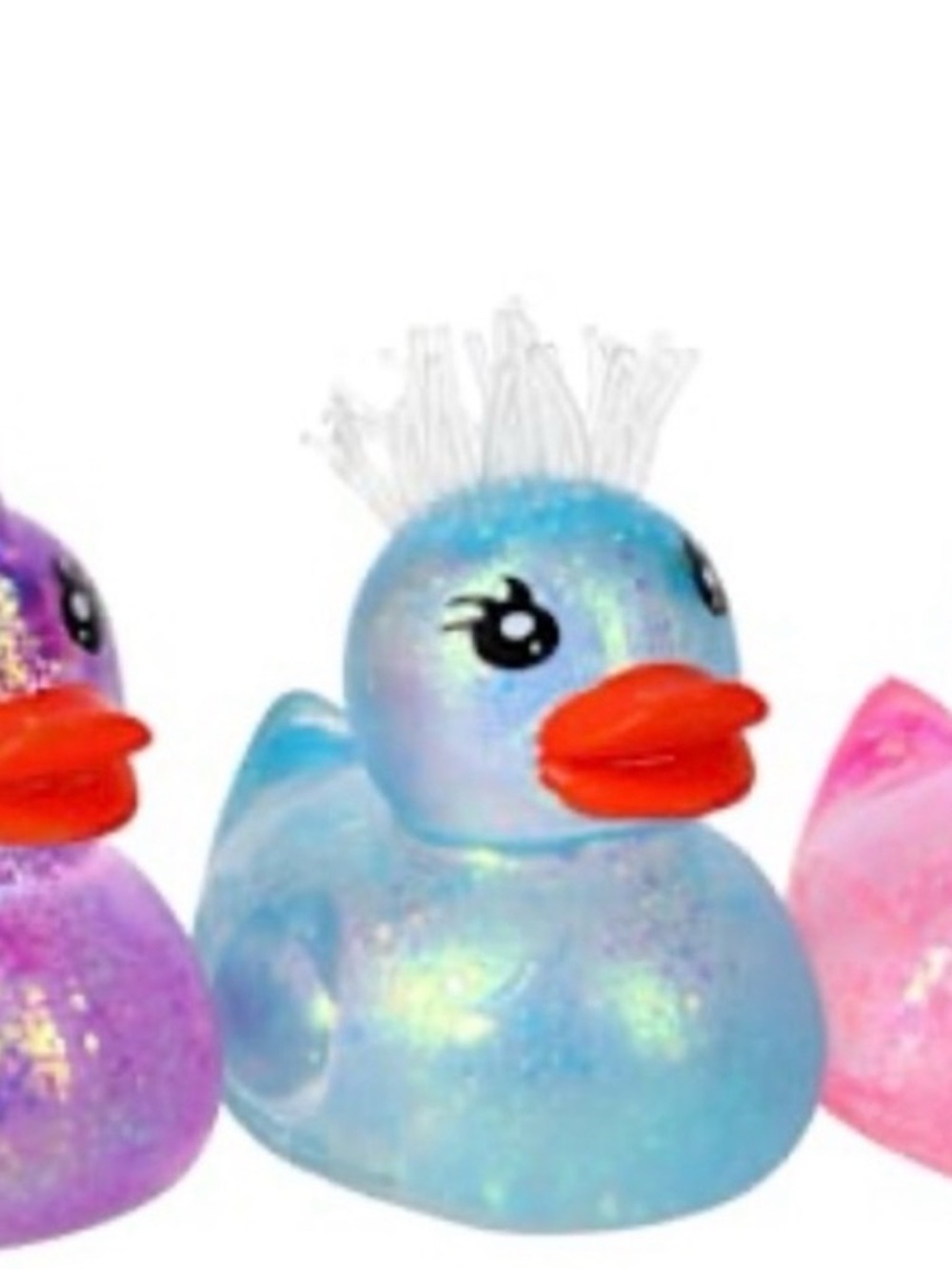 Sparkle Rubber Duck squishy toy